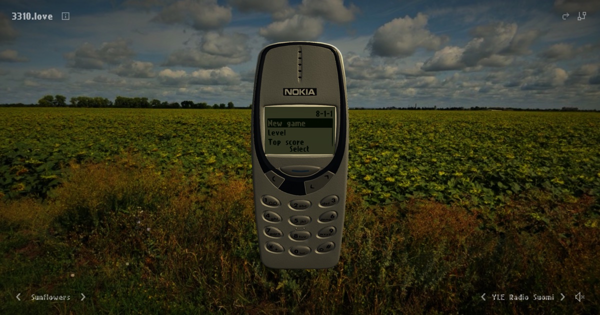 Scene picker and radio controls